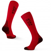 Компресиращи 3/4 чорапи Zulu Run Compression W червен/черен