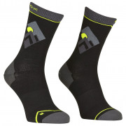 Мъжки чорапи Ortovox Alpine Light Comp Mid Socks M черен/сив