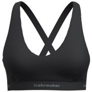 Спортен сутиен Icebreaker W Mer 125 Cool-Lite Sprite Racerback Bra черен Black