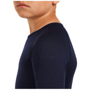 Детска функционална тениска Icebreaker K 200 Oasis LS Crewe Midnight Navy