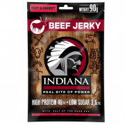 Сушено месо Indiana Jerky Beef Hot & Sweet 90g