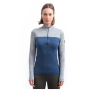 Дамска функционална блуза Sensor Merino Bold с дълъг ръкав и цип