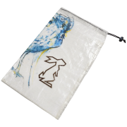 Опаковка High Tail Designs Drawstring Stuff Sack Crow бял Crow