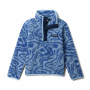 Детски суитшърт Columbia Helvetia™ II Printed Half Snap Fleece Mountain Blue T син Mountain Blue T