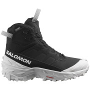 Мъжки зимни обувки Salomon Crosstrak Powder Waterproof черен/бял Black / Black / White