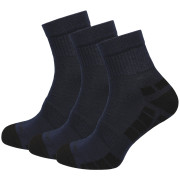 Чорапи MOOA Silver Bamboo Mid 3-pack син/черен Blue/Black