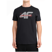 Мъжка тениска 4F Tshirt M3565 черен Deep Black