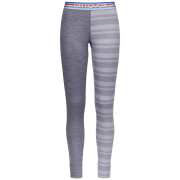 Дамско функционално долно бельо Ortovox 185 Rock'N'Wool Long Pants W светло сив Grey Blend