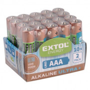 Батерия Extol Baterie alkalické AAA Light 20