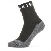 Водоустойчиви чорапи SealSkinz WP Warm Weather Soft Touch черен/сив Black/GreyMarl/White