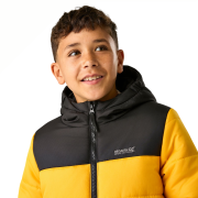 Детско зимно яке Regatta Lofthouse Black/Mustard