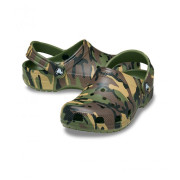 Детски чехли Crocs Classic Camouflage Clog Army Green/Multi