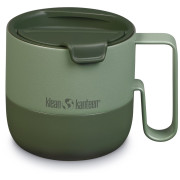 Термо чаша Klean Kanteen Rise 14oz Mug (w/ Flip Lid) зелен Sea Spray