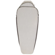 Чаршаф за спален чувал Sea to Summit Silk Blend Sleeping Bag Liner - Compact Mummy светло сив Moonstruck Grey
