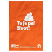 Дозатор за торбички за кучешки отпадъци Explorer Dog Zásobník s 1 rolí