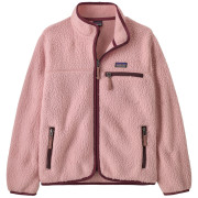 Детски суитшърт Patagonia K's Retro Pile Jacket - Fuzzy Mauve розов Fuzzy Mauve