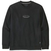 Мъжки суитшърт Patagonia Men's '95 Oval Logo Uprisal Crew Sweatshirt черен Black