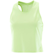 Дамска тениска без ръкав Salomon Sense Aero Short Tank W зелен Butterfly