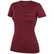 Дамска тениска Zulu Merino 160 Short 4C винен wine