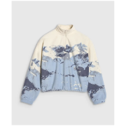 Детски суитшърт 4F Fleece F343 бежов / син MULTICOLOUR ALLOVER