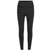 Дамско функционално долно бельо Icebreaker Women M 260 Tech Vrtx H R Leg AlpGeo черен/бял Black/Snow/J