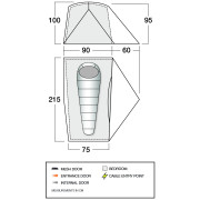 Свръх лека палатка Force Ten Radon UL 1