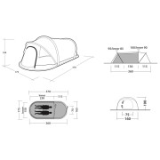 Туристическа палатка Outwell Nexion 2 Forest