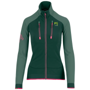 Дамски функционален суитшърт Karpos Alagna Evo W Jacket светло зелен Jungle Green/Duck Green