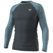 Функционална мъжка тениска Dynafit Tour Light Merino M L/S Tee син 3161 - smoke blue/0720