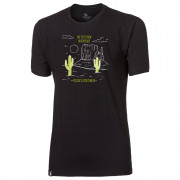 Мъжка тениска Progress Barbar "Cactus" черен