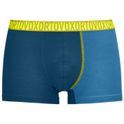 Мъжки боксерки Ortovox 150 Essential Trunks M 2024 син/жълт Petrol Blue