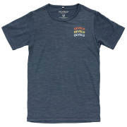 Детска тениска Devold Active "Devold Legacy" Tee Jr тъмно син NIGHT