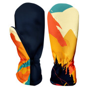 Детски софтшел ръкавици WAMU Mountain Bike оранжев