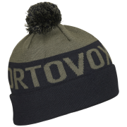 Шапка Ortovox Bobble Knit Beanie зелен Dark Wild Herbs