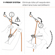 Осигурител Climbing Technology Click Up Plus