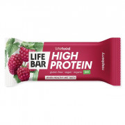 Бар Lifefood Lifebar Protein tyčinka malinová BIO 40 g