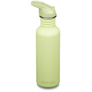 Бутилка от неръждаема стомана Klean Kanteen Classic 800 ml (w/Flip Seal Sport Cap) светло зелен shadow lime