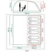 Семейна палатка Coleman Vespucci 6