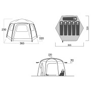 Семейна палатка Easy Camp Sandland Yurt
