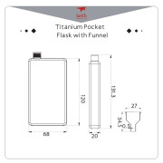 Патронче Keith Titanium Titanium Jug 120 ml