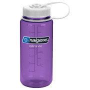 Бутилка Nalgene Wide Mouth 0,5l лилав Purple/White