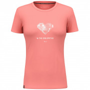 Дамска тениска Salewa Pure Heart Dry W T-Shirt