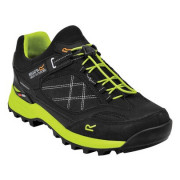 Мъжки обувки Regatta Samaris Pro Low черен/зелен Black/Limpun
