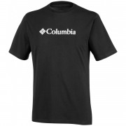 Мъжка тениска Columbia CSC Basic Logo Tee черен Black