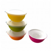 Комплект от 4 купички Omada Sanaliving Bowls Set 4x 0,5L смес от цветове