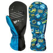 Детски зимни ръкавици с един пръст WAMU Bagr син
