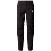 Мъжки панталони The North Face Exploration Reg Tapered Convertible Pants черен TNF BLACK