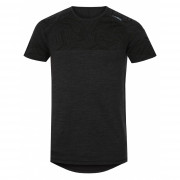 Функционална мъжка тениска  Husky Merino 100 Къс ръкав M черен