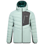 Мъжко хибридно яке Regatta Hooded Leedre Hybrid светло зелен GlacrGrn/Blk