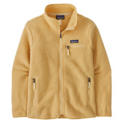 Дамски суитшърт Patagonia W's Retro Pile Jkt жълт Beeswax Tan